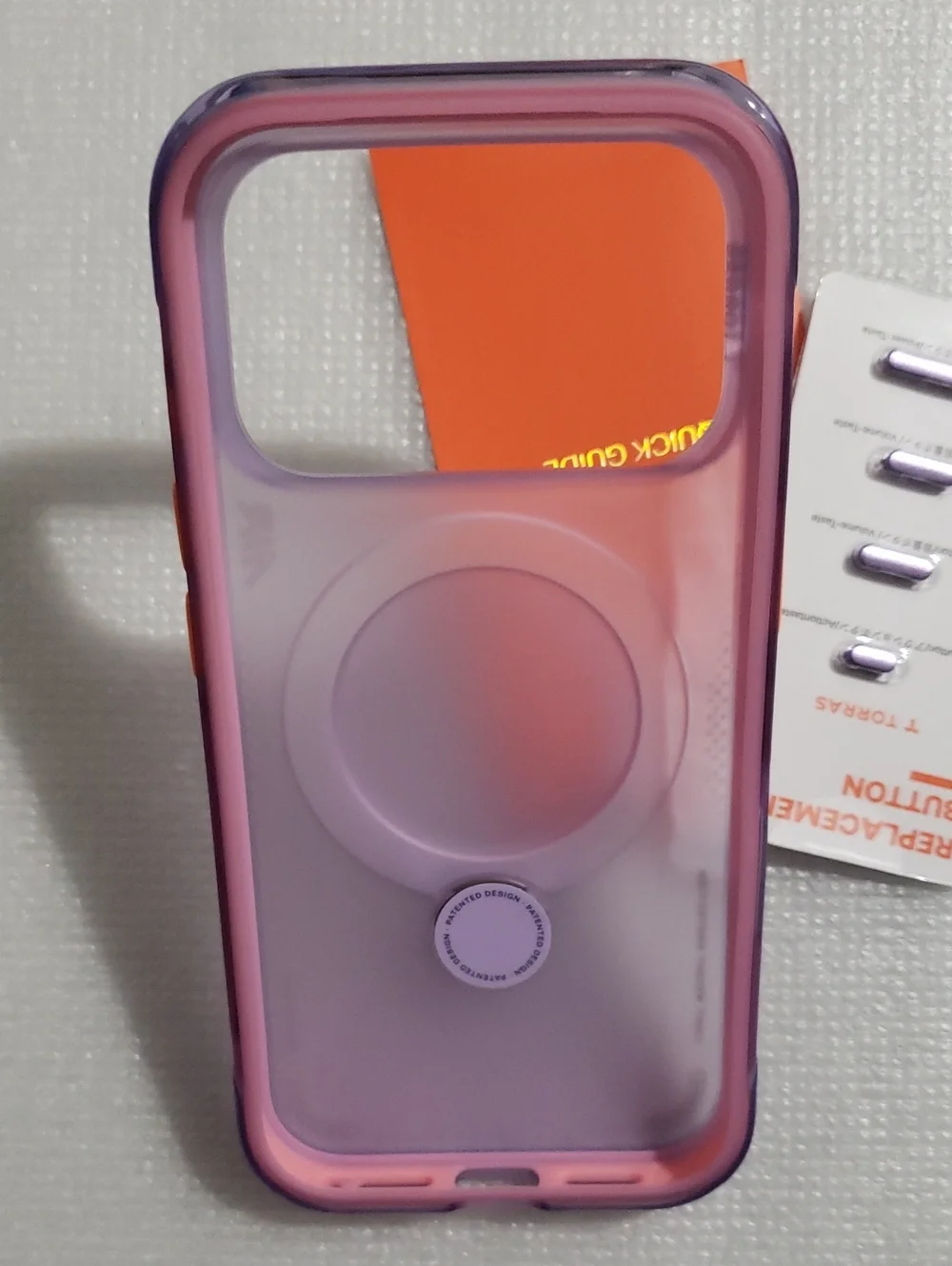 Torras Q3 Air 360 Spin Stand Case For iPhone 17 Pro 6.3